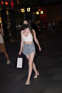 【精选街拍】Vol.3188 简单牛仔短裤 [243P-4.82GB]